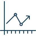 gráfico de setas