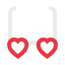 lunettes coeur