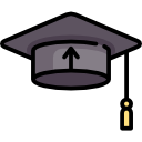 chapéu da graduação