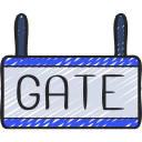 Boarding gate