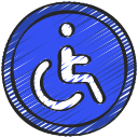 signo de discapacitado