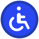 gehandicapt teken