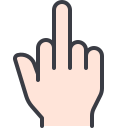 Средний палец