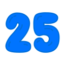 25