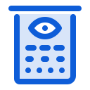 tabla de vision ocular