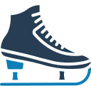 zapatos de patinaje sobre hielo