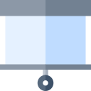 pantalla de proyección