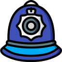 Sombrero de la policía