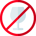 No alcohol