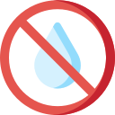 No water