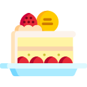 fatia de bolo
