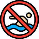 Não nadar