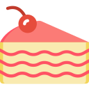 Porción de tarta