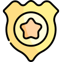 badge de sheriff