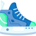 scarpe da pattinaggio sul ghiaccio
