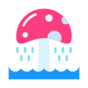 Mushroom shower