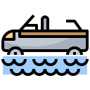 Amphibious car