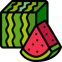 quadratische wassermelone