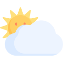 nuages et soleil