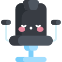 理容室の椅子