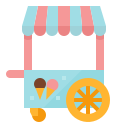 carrinho de sorvete