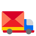 ciężarówka pocztowa