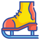 zapatos de patinaje sobre hielo