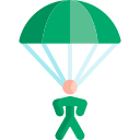 parachutist