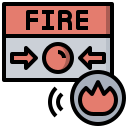 botón de fuego