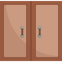 podwójne drzwi