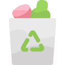 recipiente para reciclagem