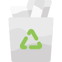 recipiente para reciclagem