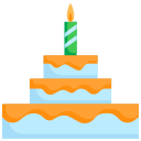 pastel de cumpleaños