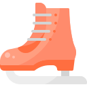 sapatos de patinação no gelo
