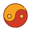 símbolo yin yang