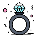 anel de diamante