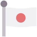 bandera de japón