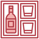 caixa de vinho