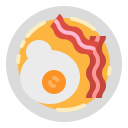 Egg and bacon