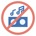 No music