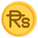 símbolo da rupia