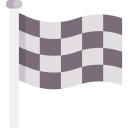 bandera de acabado