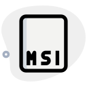 Msi file