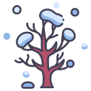 zimowe drzewo