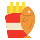 peixe e batata frita