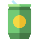 lata de refrigerante