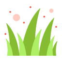 hojas de hierba