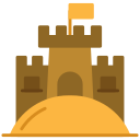 castelo de areia