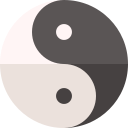 símbolo de yin yang