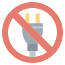 No plug